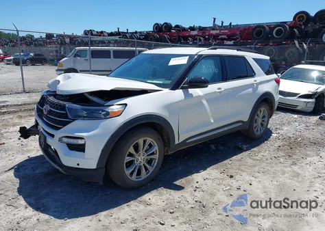 2023 Ford Explorer Xlt z USA, uszkodzony, nr VIN 1FMSK7DH7PGB87911